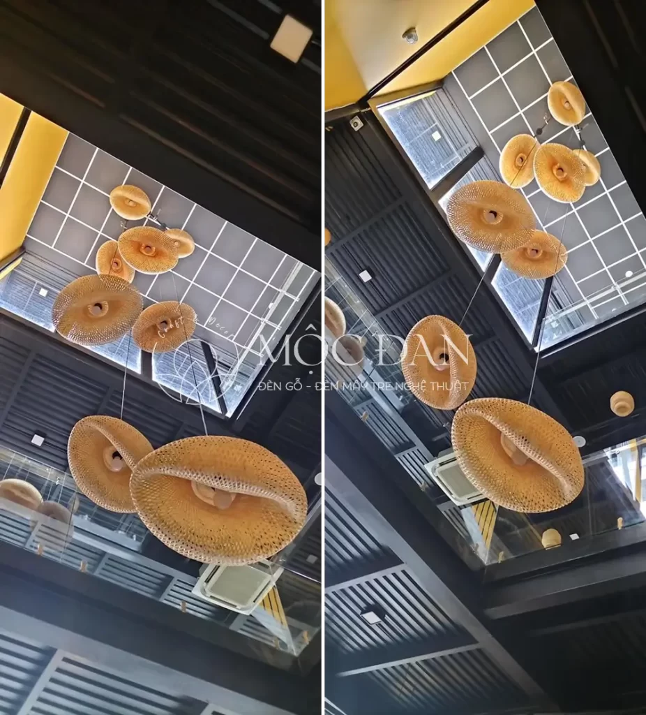 den may tre hinh dam may tha thong tang Moc Dan Decor