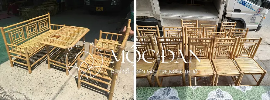 Ban ghe tre Moc Dan Decor